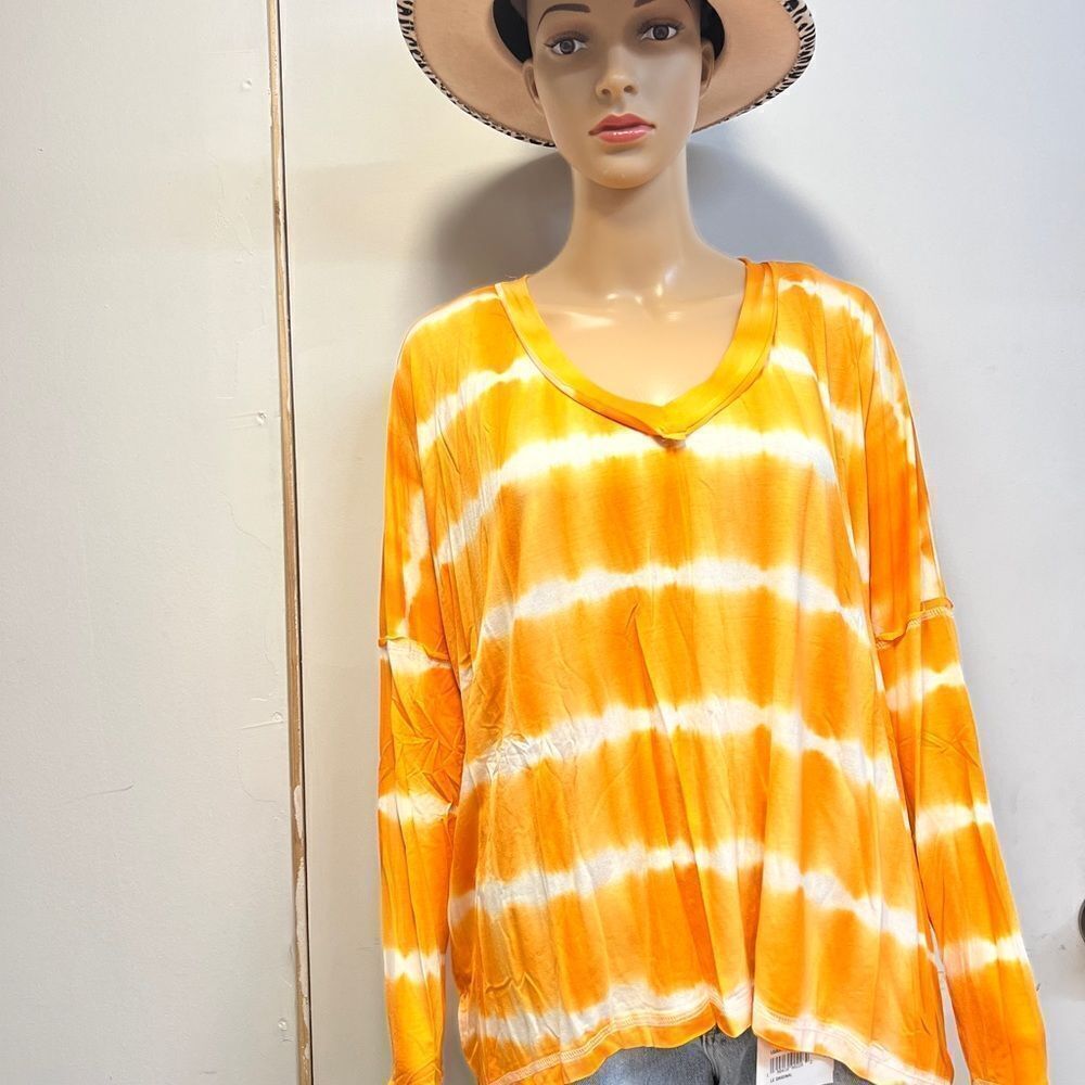 La Miel Tie Dye Long Sleeve Top